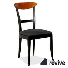 Tonon 876/02 Stoff Stuhl Schwarz Holz Braun Esszimmer