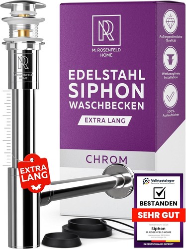 Siphon waschbecken extra lang - waschbecken,