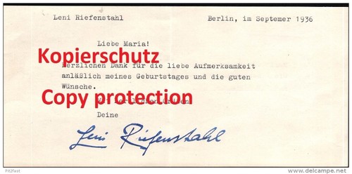 Schreiben von leni - schreiben, riefenstahl