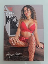 ALYSSA HOT AUTOGRAMM SIGNIERT
