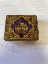 Alte 10er Cigaretten Blechdose ORAMI DRESDEN Muster-Packung der Große Vierer