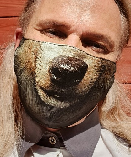 Maske wolf prio versand 100 - versand, 100%