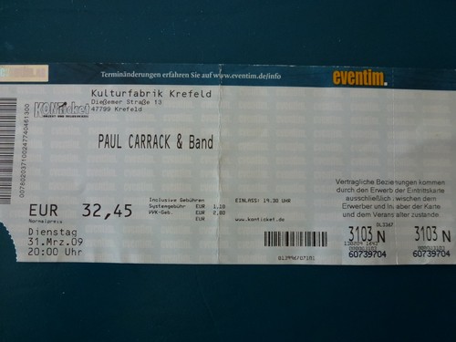 Paul carrack kufa krefeld - paul,