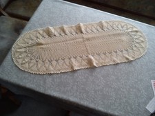 Deckchen gehäkelt, echte