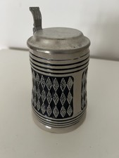 Bierkrug Rautenmuster mit