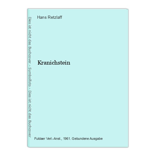 Kranichstein retzlaff hans - kranichstein, hans:
