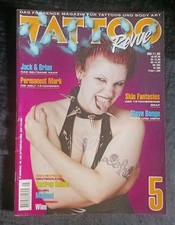 TATTOO  REVUE  NR.  5  SEPTEMBER - OKTOBER  1998  COVER  MELISSA