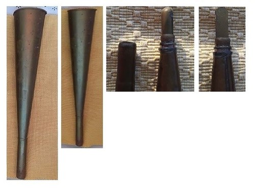 Antikes nebelhorn messing - nebelhorn,