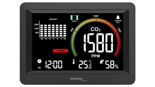 Technoline co2 messgerät - co2-messgerät, /