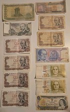 Konvolut 13 Geldscheine D -