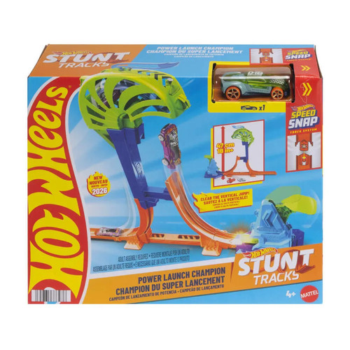 Hot wheels stunt tracks power - stunt,