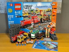 LEGO CITY 3677  Güterzug Diesellokomotive, Red Cargo Train | kompl. mit BA + OVP