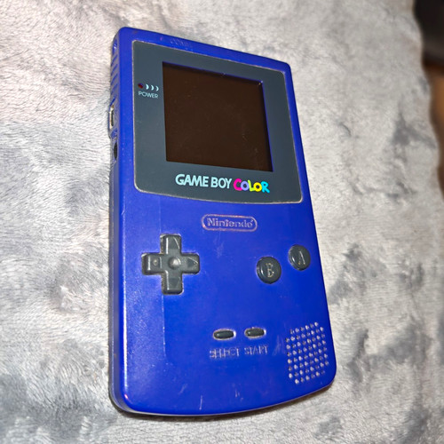 Nintendo game boy color lila - color,