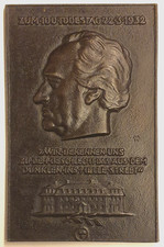 Eisengussplakette 100