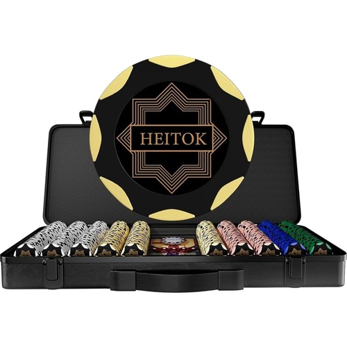 Pokerkoffer 500 chips - pokerkoffer,
