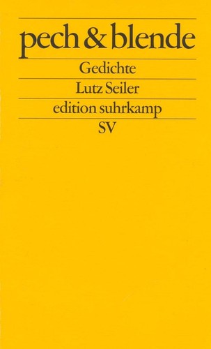 Lutz seiler pech blende - lutz,