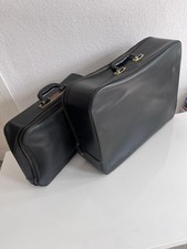 2x Alte Koffer schwarz ~