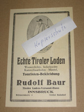 Rudolf Baur Innsbruck