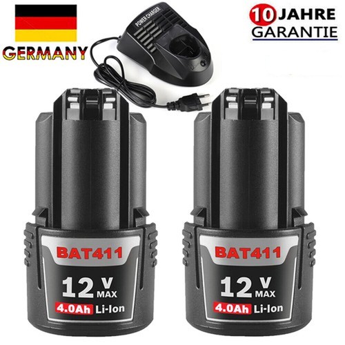Für bosch gba 12v 8ah - für, 4.8ah