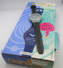SWATCH PAGER BEEP UP "BLACK LASER" +NEUWARE+ -SVP- SCALL / PAGER / THE BEEP