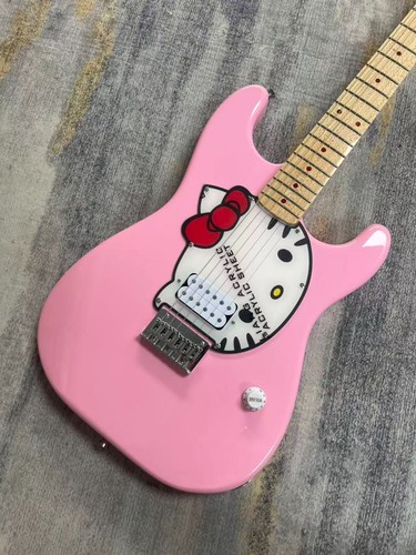 Gitarre rosa neu hohe - rosa,, neu,