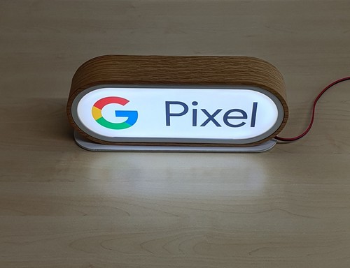 Google pixel leuchtreklame - pixel,