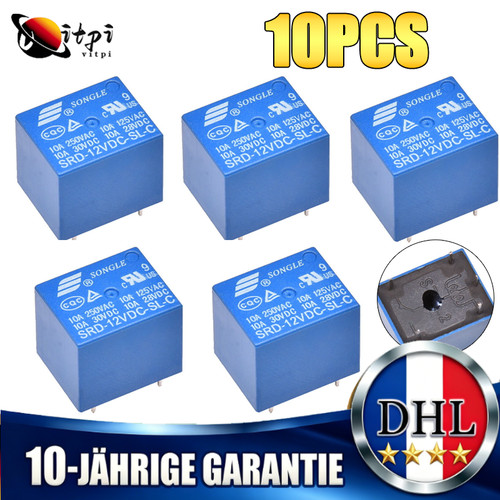 Pin pcboard relais - 5,