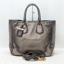 PRADA Vitello Daino Antic 2way