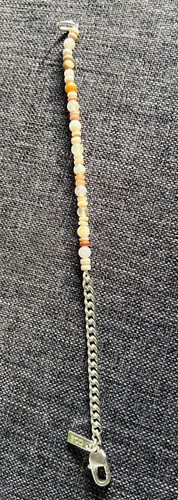 Cos silver chain bracelet with - silver,