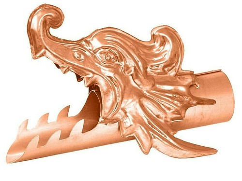 Drachenkopf wasserspeier - drachenkopf,