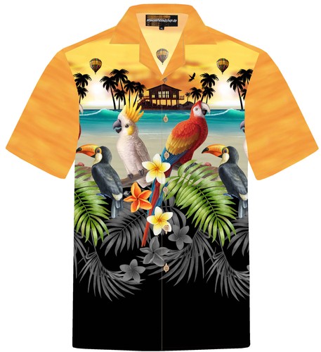 Herren hawaii hemd 100 - herren,