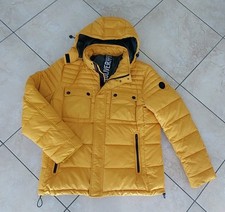 NEU Winterjacke Jacke s.Oliver XXL Gelb mit Kapuze Reißverschluss Herren Top