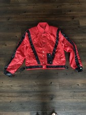 Sergio Valente Michael Jackson Satin Thriller Jacke - selten 80er