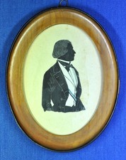 Studentika. Corps Guestphalia Bonn (?). Silhouette. Um 1850