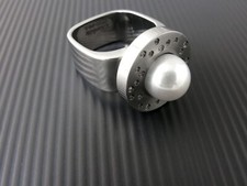 EDELSTAHL & DIAMANTEN RING