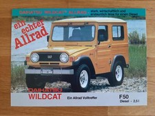 Daihatsu wildcat f50 - wildcat,
