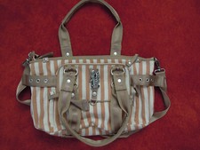 SHOW ME YOUR BAT Mittelgroße Tasche George Gina Lucy GGL rosa cremeweiß beige