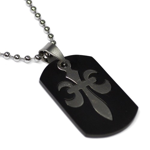 Fleur lys kette schwarz - de,
