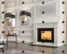 Kaminbausatz 🟡 VHB Ofen Kamin Holzofen Kaminfassade Sw Volcano STh 11KW Hajduk