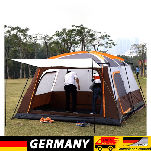 Personen camping zelt - 4-6,