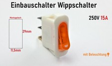 Netzschalter Einbauschalter