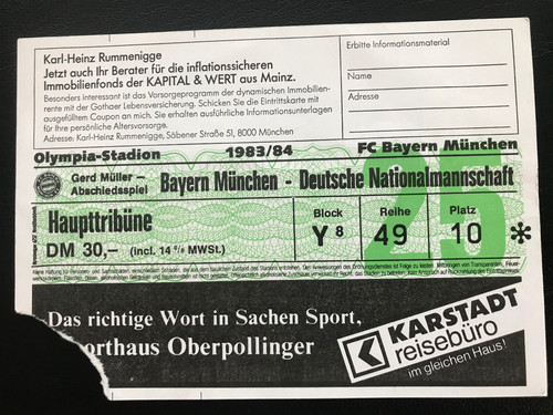 1983 gerd müller - 1983/84,