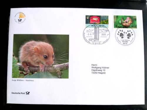 Deutschland 2020 fdc - fdc,, junge