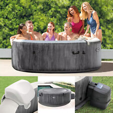 Intex 28442 Whirlpool Pure SPA Bubble Massage GreyWood 216x71 cm aufblasbar