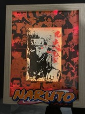 Dragonballz  Naruto Wandbild mit USB Beleuchtung