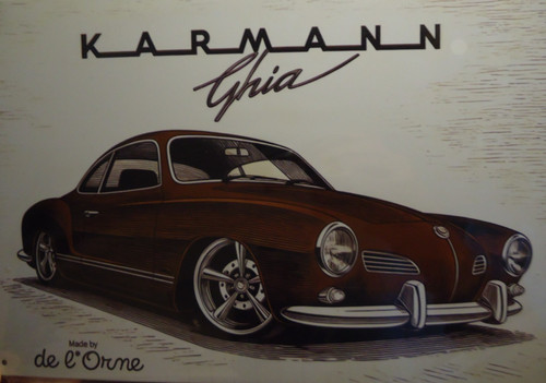 Karmann ghia retro - karmann,