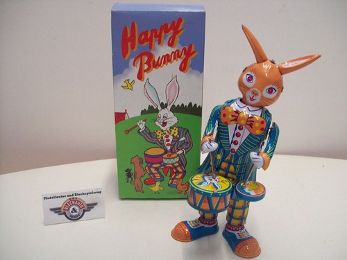 Blechspielzeug hase mit - blechspielzeug, "hase