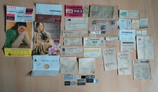 Konvolut DDR Etiketten versch.Waren aus vielen Bereichen ALLES ORIGINAL 