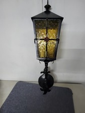 Schmiedeeiserne Wandleuchte 