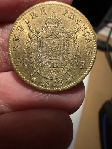 Francs 1868 frankreich - 20,